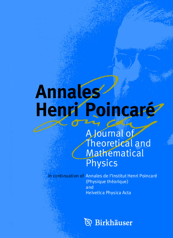 Annales H. Poincaré